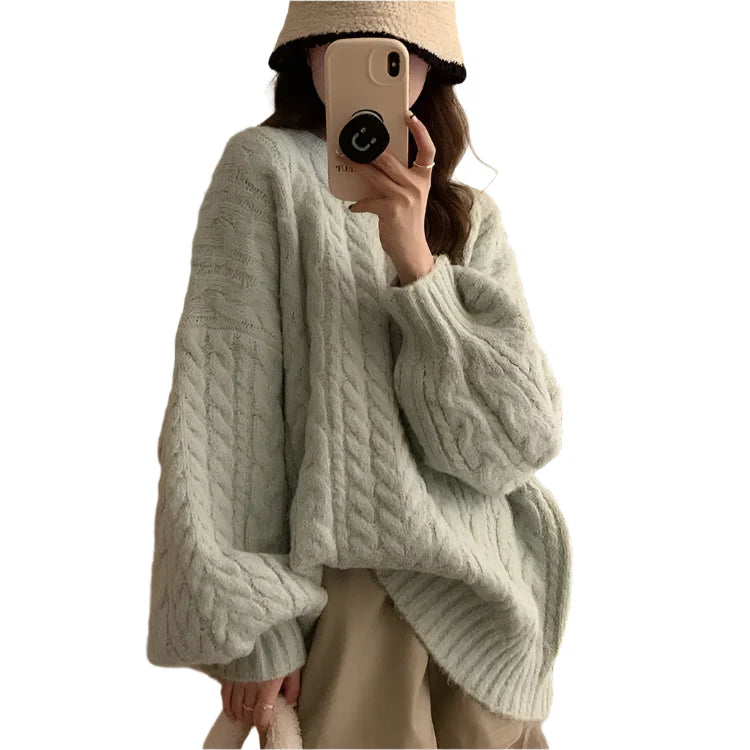Kstyle Oversized Knitted Pull over