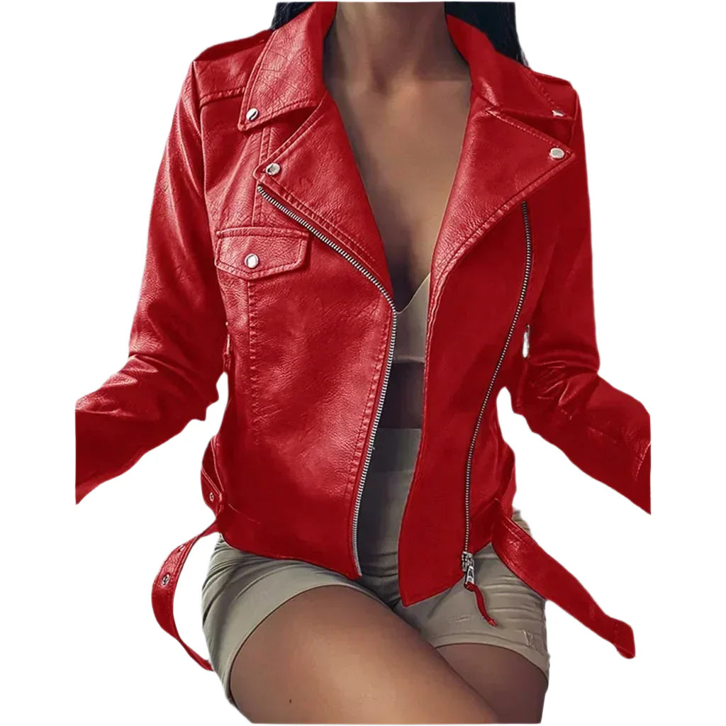 Vegan Leather Bikers Jacket
