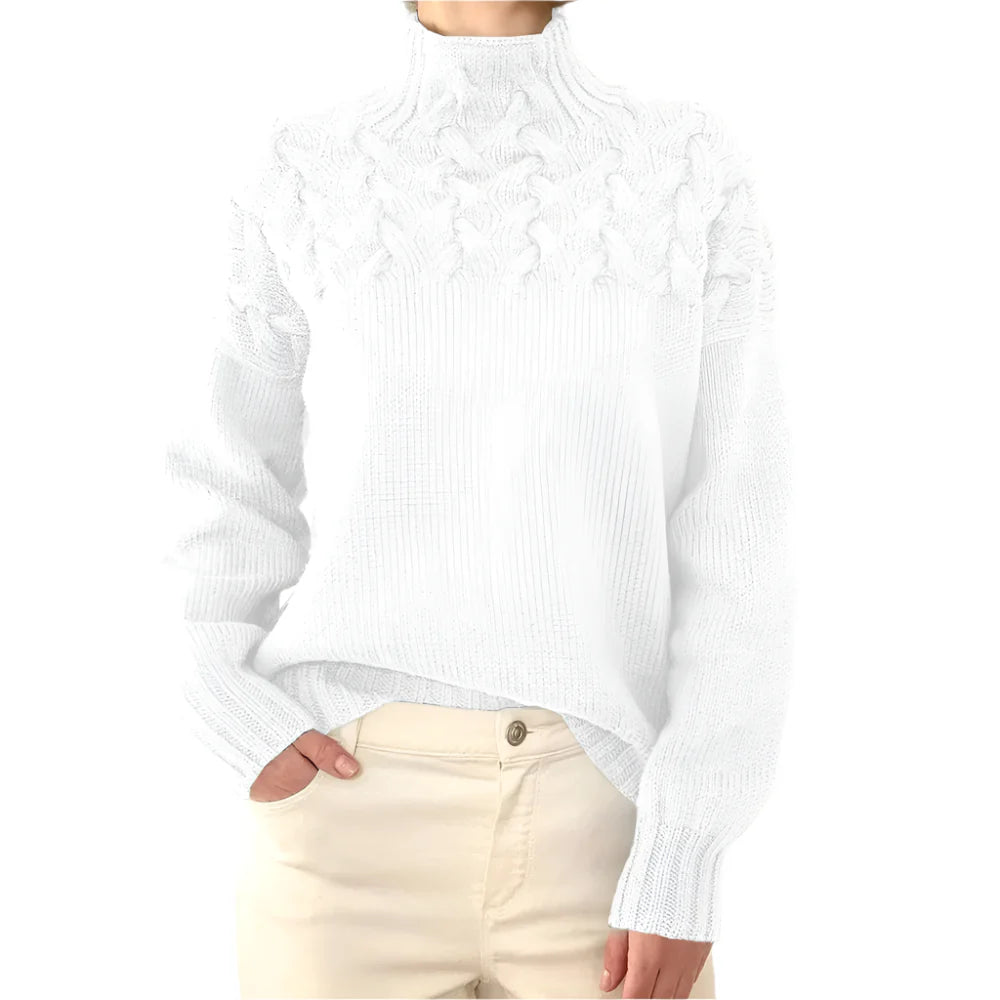 Top Cable Knit Pullover
