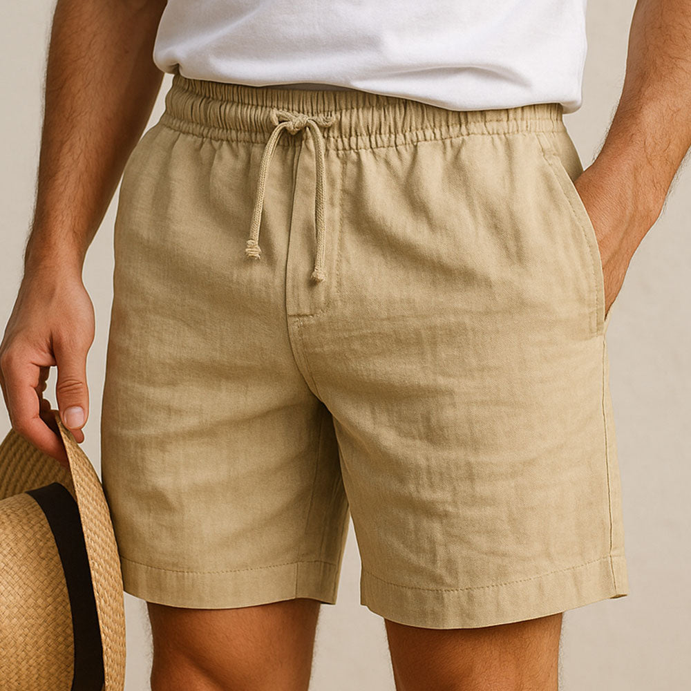 Capri Linen Shorts