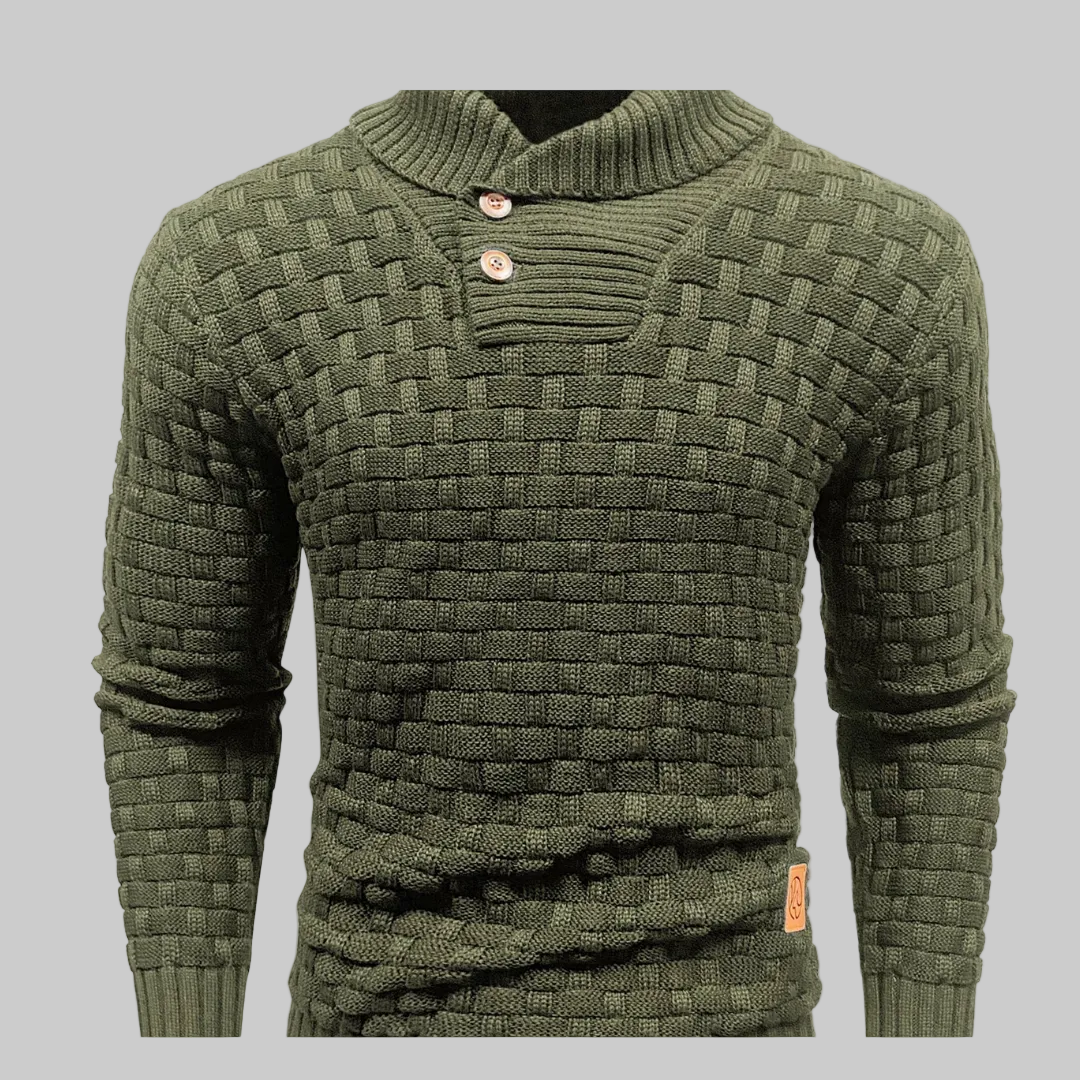 Thatch Button Pullover