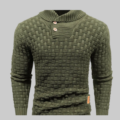 Thatch Button Pullover