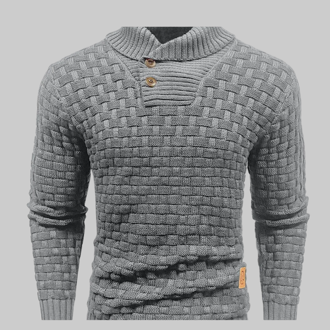 Thatch Button Pullover