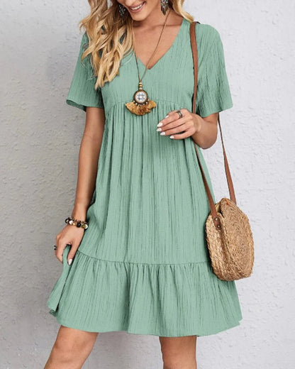 Mini Ruffle Dress
