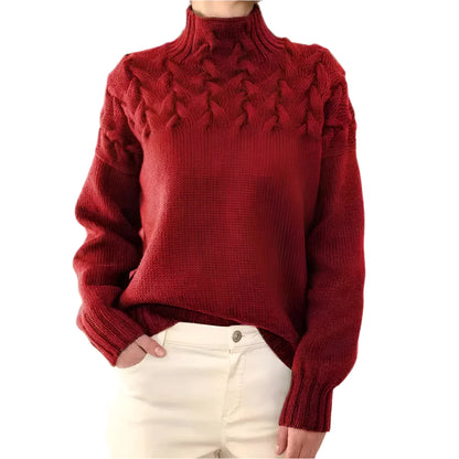 Top Cable Knit Pullover