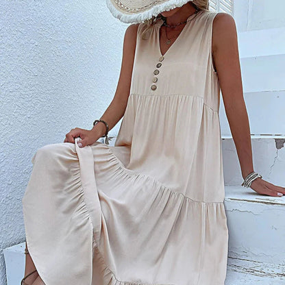 Summer Sleeveless Long Dress