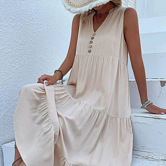 Summer Sleeveless Long Dress