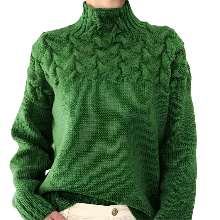 Top Cable Knit Pullover