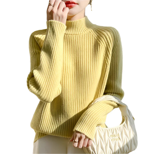Ribbed Knitted Sweater