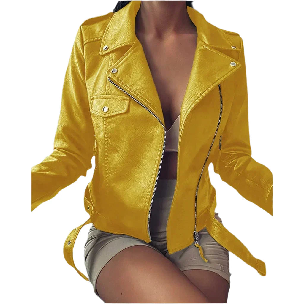 Vegan Leather Bikers Jacket