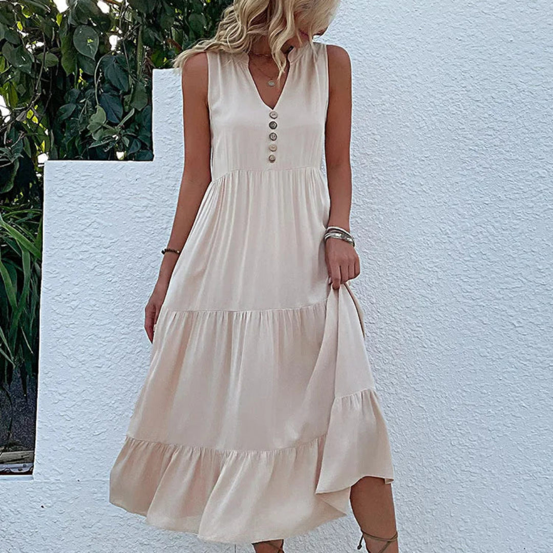 Summer Sleeveless Long Dress
