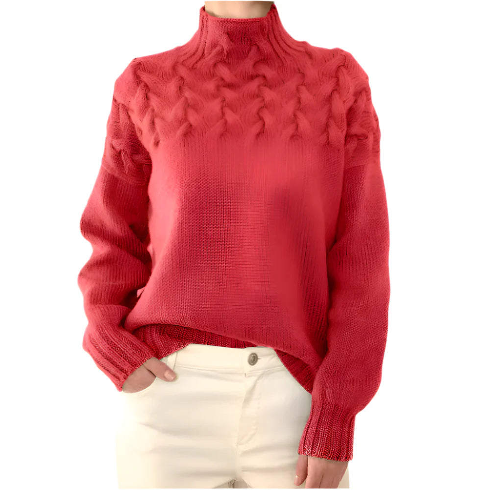 Top Cable Knit Pullover