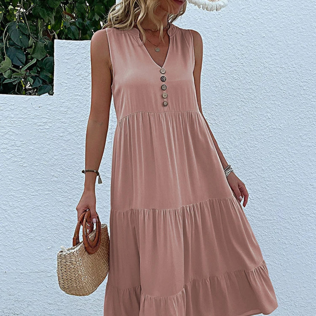 Summer Sleeveless Long Dress