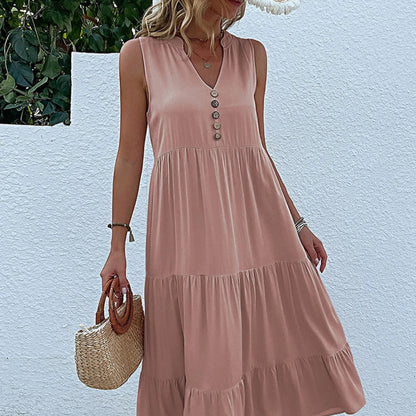 Summer Sleeveless Long Dress