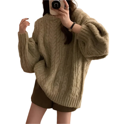 Kstyle Oversized Knitted Pull over