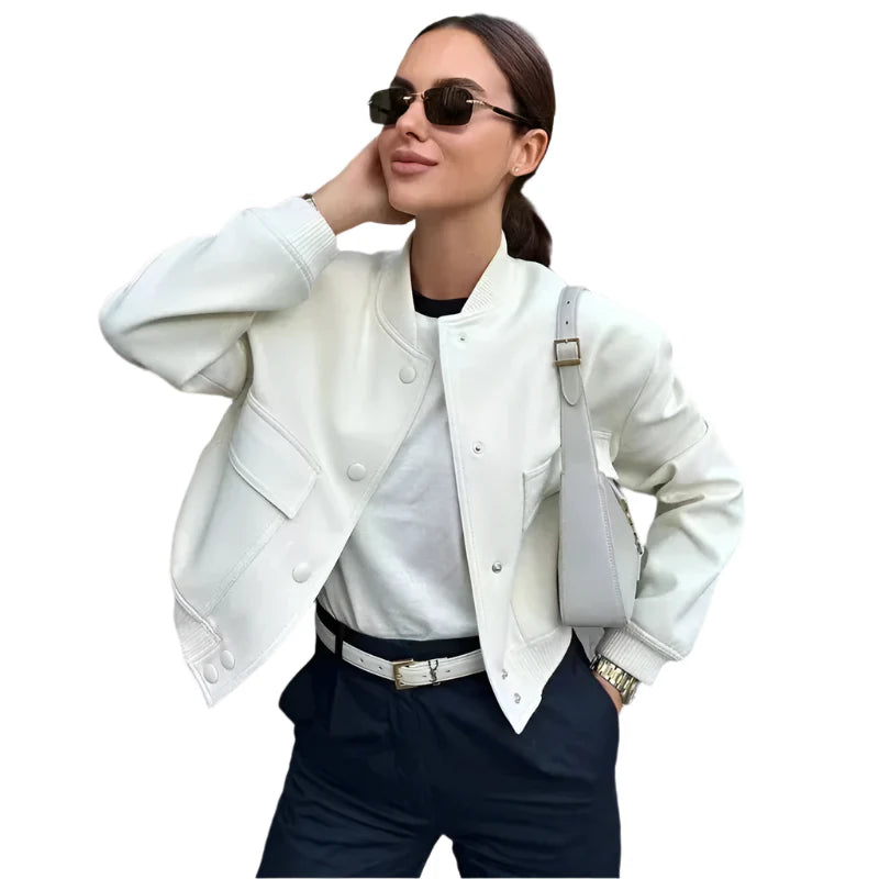 Crop top Bomber Jacket