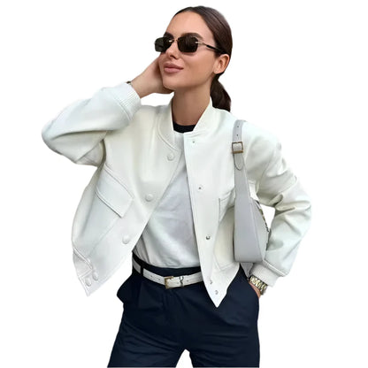 Crop top Bomber Jacket