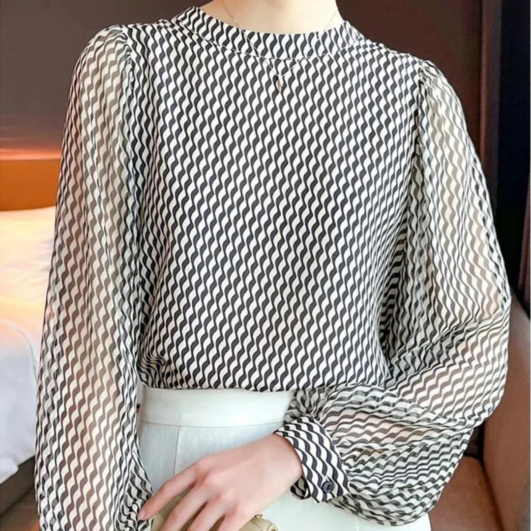 Chiffon Long Sleeve Blouse
