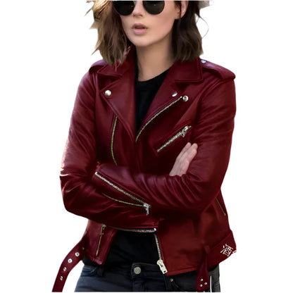 Vegan Leather Bikers Jacket
