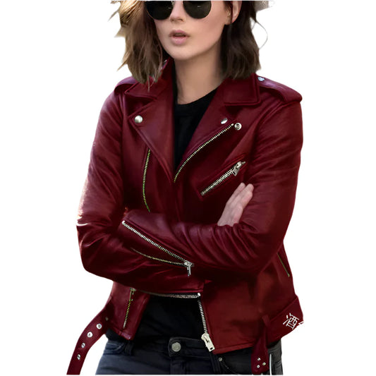 Vegan Leather Bikers Jacket