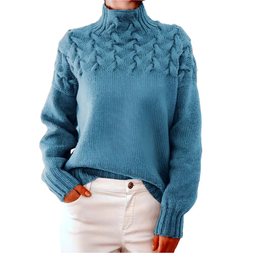 Top Cable Knit Pullover
