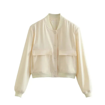 Crop top Bomber Jacket