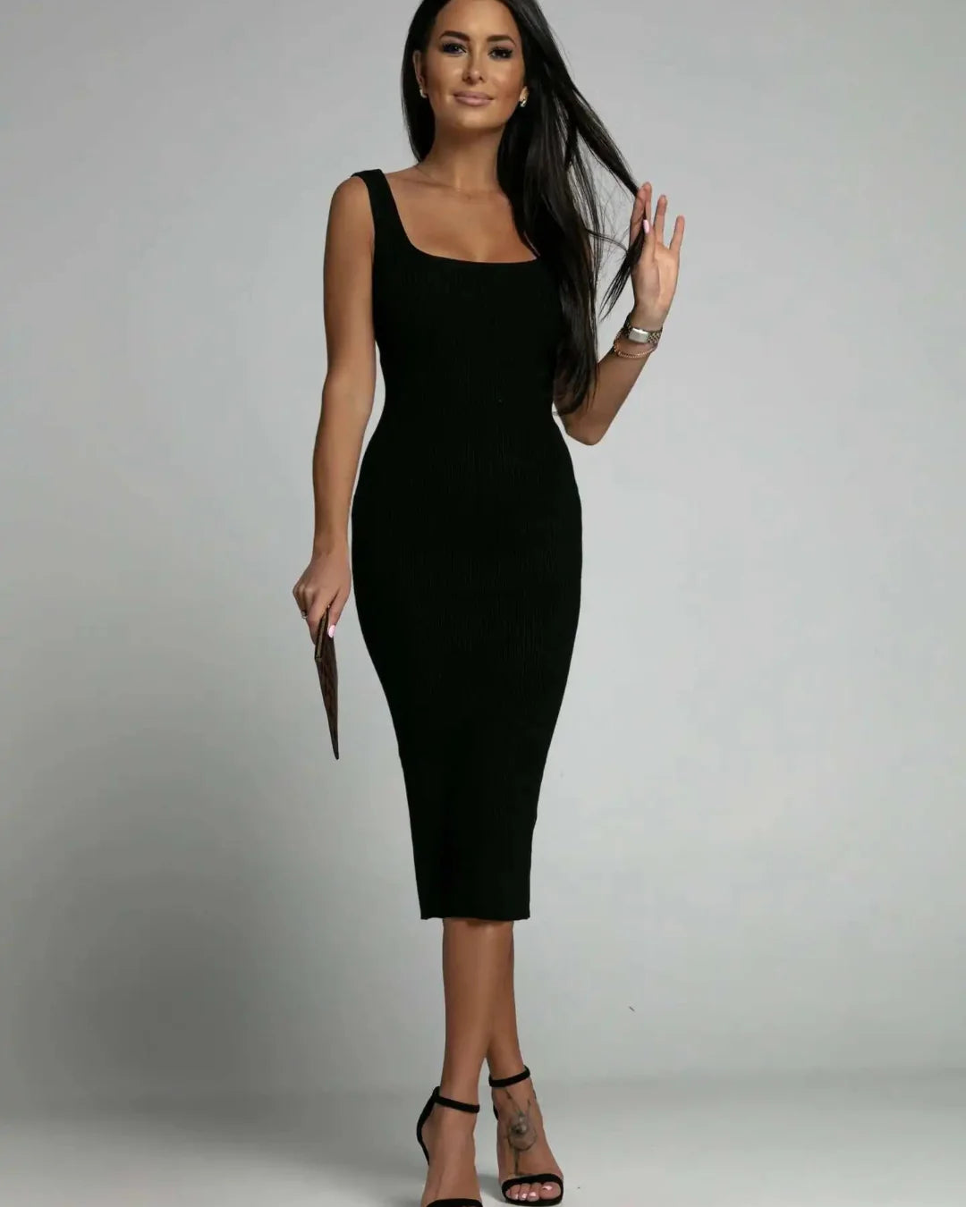 Slim Fit Long Dress