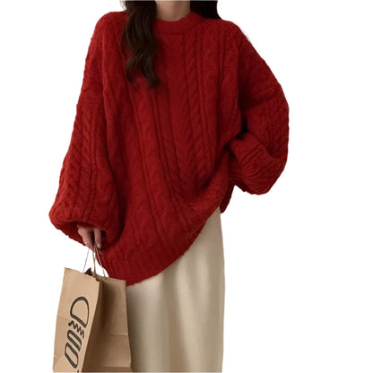 Kstyle Oversized Knitted Pull over