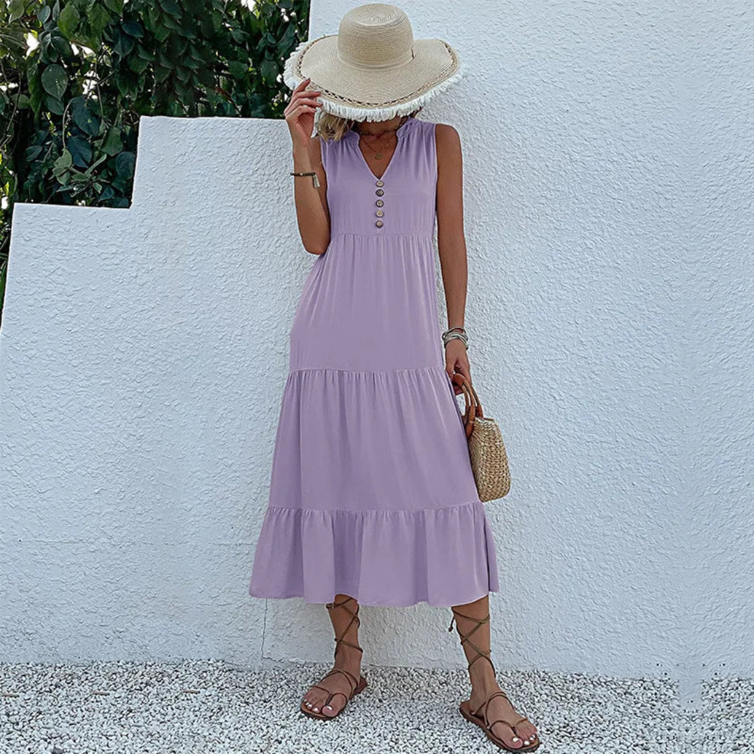 Summer Sleeveless Long Dress