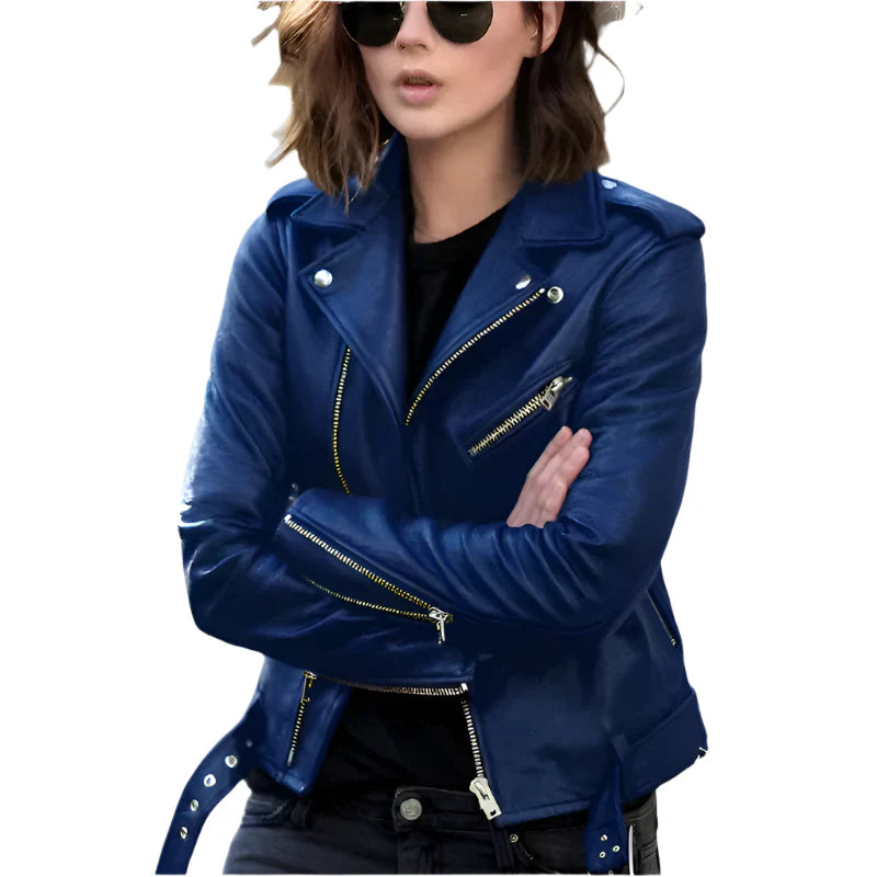 Vegan Leather Bikers Jacket
