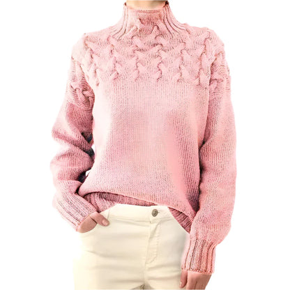 Top Cable Knit Pullover