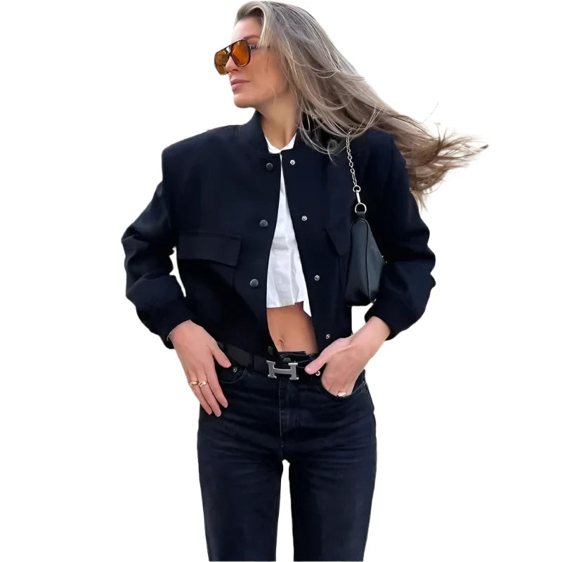 Crop top Bomber Jacket
