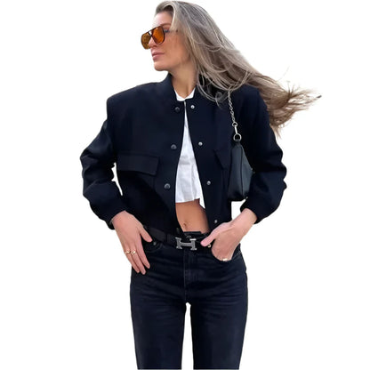 Crop top Bomber Jacket