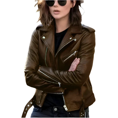Vegan Leather Bikers Jacket