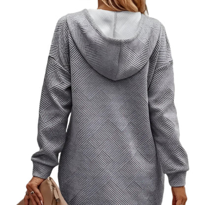 Buttonz Hoodie Dress