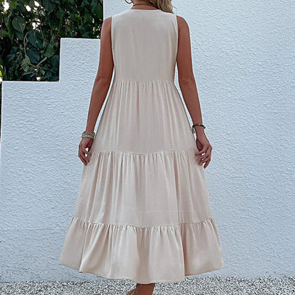 Summer Sleeveless Long Dress