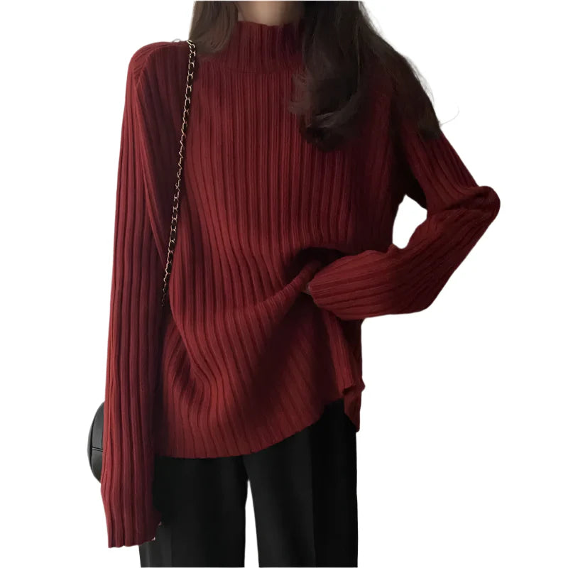 Long Sleeved Knit Pullover