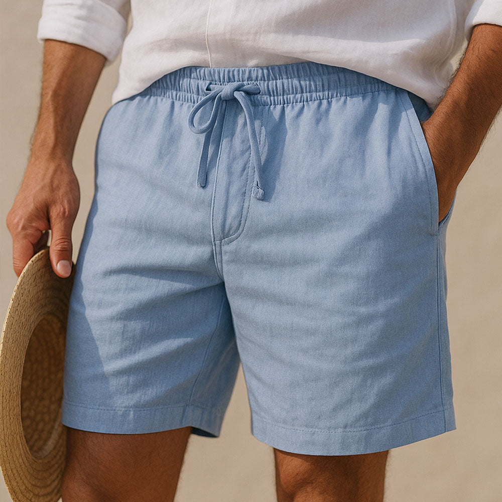 Capri Linen Shorts