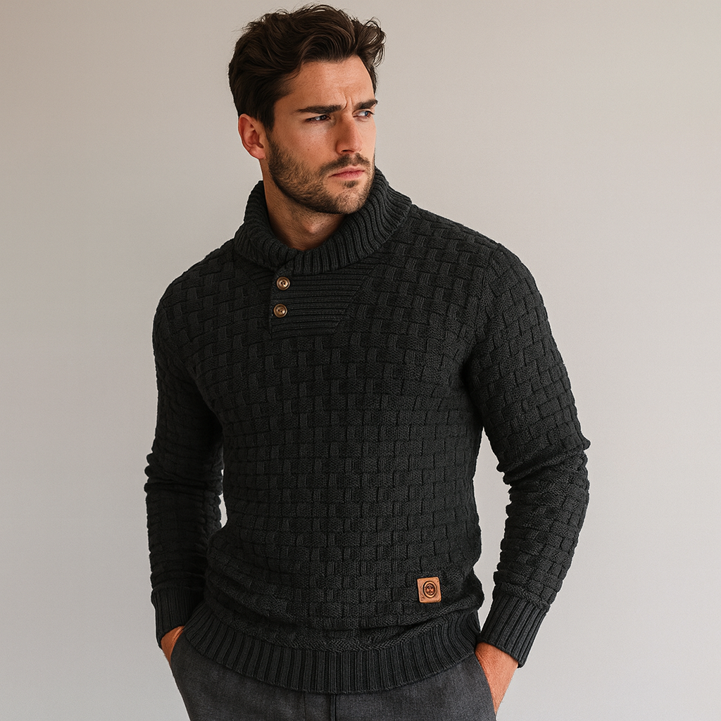 Thatch Button Pullover