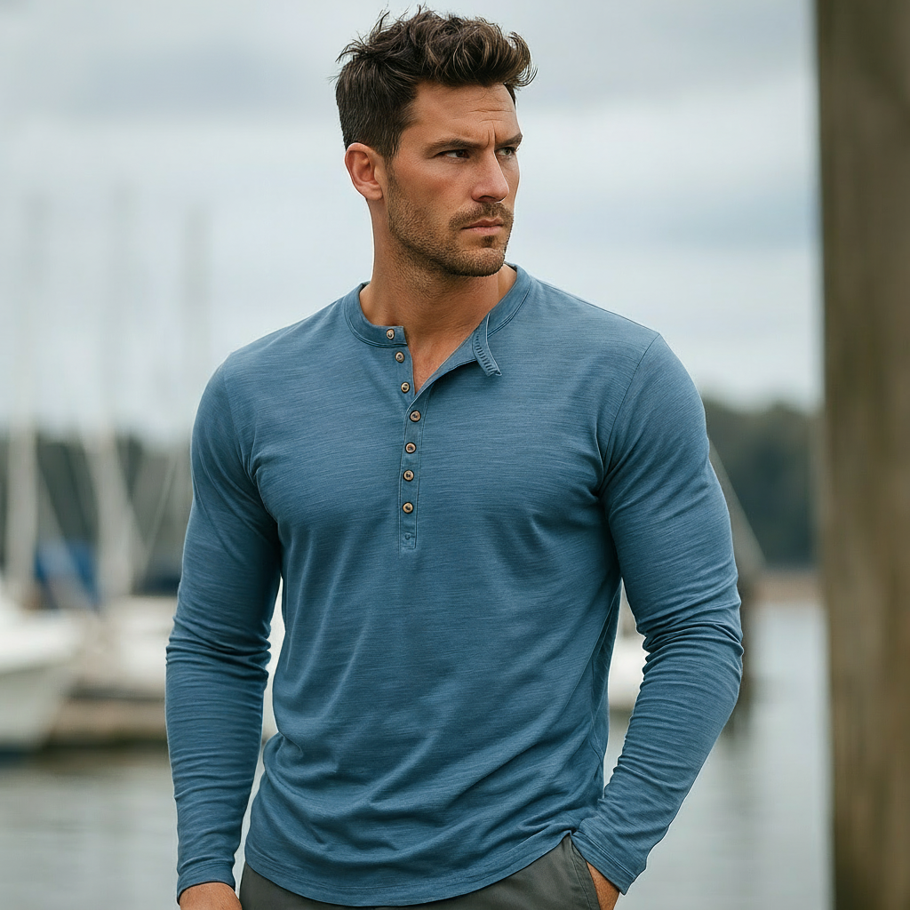 Bamboo Muscle Long Sleeve Shirt