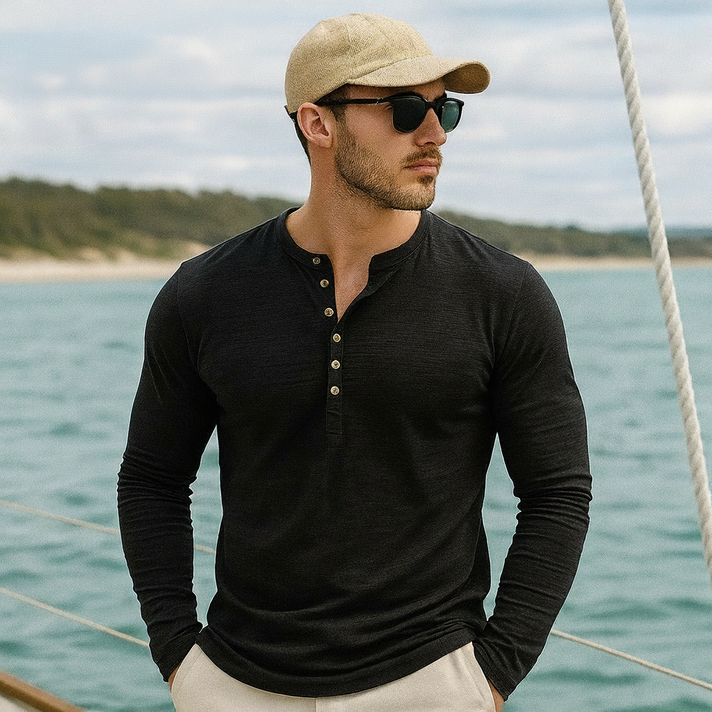 Bamboo Muscle Long Sleeve Shirt