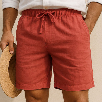 Capri Linen Shorts